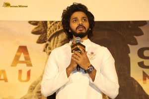 Hanuman Teaser Launch attended by Amritha Aiyer and Teja Sajja