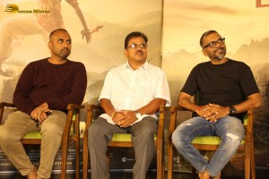 Hanuman Teaser Launch attended by Amritha Aiyer and Teja Sajja