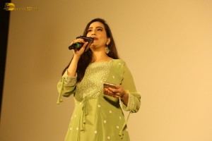 Hanuman Teaser Launch attended by Amritha Aiyer and Teja Sajja