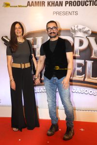 Happy Patel Screening attended by Aamir Khan, Fatima Sana Shaikh, Vir Das, Mithila Palkar, and others