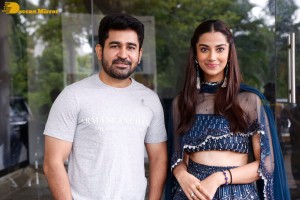Pictures from the Trailer Launch of the movie ‘Hatya’ - attended by Vijay Antony, Ritika Singh and Meenakshi Chaudhary