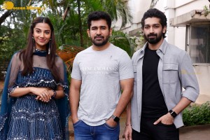 Pictures from the Trailer Launch of the movie ‘Hatya’ - attended by Vijay Antony, Ritika Singh and Meenakshi Chaudhary