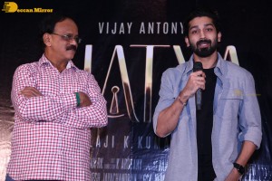 Pictures from the Trailer Launch of the movie ‘Hatya’ - attended by Vijay Antony, Ritika Singh and Meenakshi Chaudhary