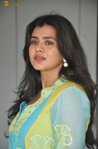 actress Hebah Patel sweet looks in a salwar dress