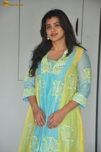 actress Hebah Patel sweet looks in a salwar dress