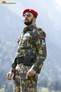 Hebbuli Working Stills including the lead actors Kiccha Sudeep and Amala Paul