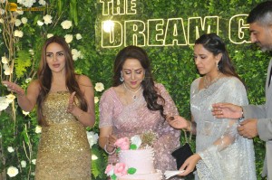Hema Malini’s 75th Birthday Bash attended by Madhuri Dixit, Rekha, Juhi Chawla, Jeetendra, Vidya Balan, Raveena Tandon, and other friends and family