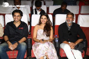 Hero Team Ashok Galla, Nidhhi Agerwal, Jagapathi Babu, Naresh visit Mallikarjuna Theatre