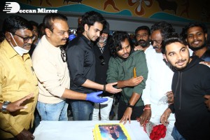 Hero Team Ashok Galla, Nidhhi Agerwal, Jagapathi Babu, Naresh visit Mallikarjuna Theatre