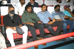 Hero Team Ashok Galla, Nidhhi Agerwal, Jagapathi Babu, Naresh visit Mallikarjuna Theatre