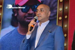 Ashok Galla debut movie Hero Press meet attended by Jayadev Galla, Nidhhi Agerwal, Ashok Galla