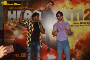 Heropanti 2 Song Whistle Baja 2.0 launched by Tiger Shroff