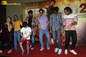 Heropanti 2 Song Whistle Baja 2.0 launched by Tiger Shroff