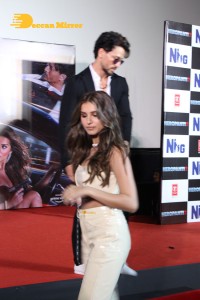 Actors Tiger Shroff, Tara Sutaria and Music Director A. R. Rahman attend the song launch from the movie Heropanti 2