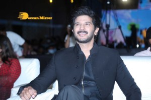 Dulquer Salman and Aditi Rao attend the pre release function of movie Hey Sinamika