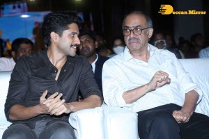 Dulquer Salman and Aditi Rao attend the pre release function of movie Hey Sinamika