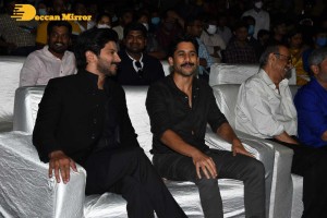 Dulquer Salman and Aditi Rao attend the pre release function of movie Hey Sinamika