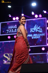 Hi Nanna Pre-Release Function attended by Nani and Mrunal Thakur