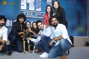 HIT 2 Bloody Blockbuster Celebration attended by Adivi Sesh, Meenakshi Chaudhary and Nani
