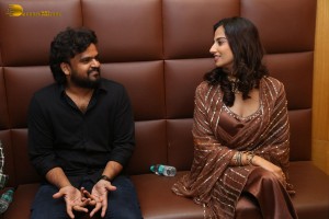 HIT 2 Press Meet in Bangalore attended by Adivi Sesh and Meenakshi Chaudhary