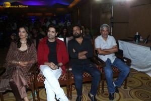 HIT 2 Press Meet in Bangalore attended by Adivi Sesh and Meenakshi Chaudhary