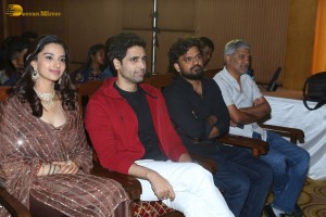 HIT 2 Press Meet in Bangalore attended by Adivi Sesh and Meenakshi Chaudhary