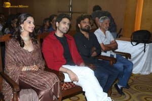 HIT 2 Press Meet in Bangalore attended by Adivi Sesh and Meenakshi Chaudhary