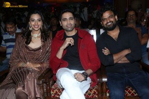 HIT 2 Press Meet in Bangalore attended by Adivi Sesh and Meenakshi Chaudhary