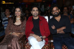 HIT 2 Press Meet in Bangalore attended by Adivi Sesh and Meenakshi Chaudhary