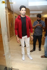 HIT 2 Press Meet in Bangalore attended by Adivi Sesh and Meenakshi Chaudhary