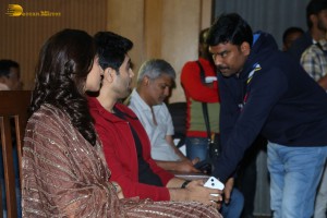 HIT 2 Press Meet in Bangalore attended by Adivi Sesh and Meenakshi Chaudhary