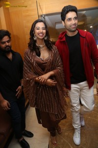 HIT 2 Press Meet in Bangalore attended by Adivi Sesh and Meenakshi Chaudhary