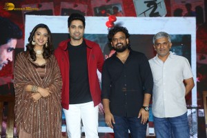 HIT 2 Press Meet in Bangalore attended by Adivi Sesh and Meenakshi Chaudhary