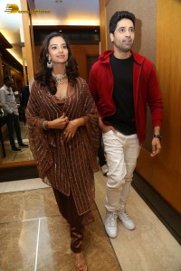 HIT 2 Press Meet in Bangalore attended by Adivi Sesh and Meenakshi Chaudhary