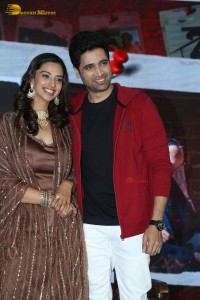 HIT 2 Press Meet in Bangalore attended by Adivi Sesh and Meenakshi Chaudhary