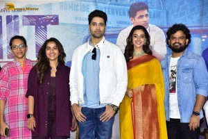 Hit 2 Teaser Launch attended by Adivi Sesh and Meenakshi Chaudhary