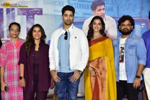 Hit 2 Teaser Launch attended by Adivi Sesh and Meenakshi Chaudhary