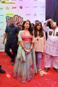 Holi Splash Season 7 attended by Ekta Kapoor, Wamiqa Gabbi, and others