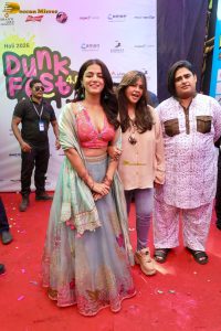 Holi Splash Season 7 attended by Ekta Kapoor, Wamiqa Gabbi, and others