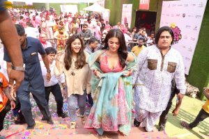 Holi Splash Season 7 attended by Ekta Kapoor, Wamiqa Gabbi, and others