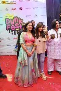 Holi Splash Season 7 attended by Ekta Kapoor, Wamiqa Gabbi, and others