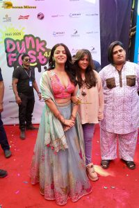 Holi Splash Season 7 attended by Ekta Kapoor, Wamiqa Gabbi, and others