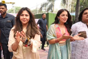 Holi Splash Season 7 attended by Ekta Kapoor, Wamiqa Gabbi, and others