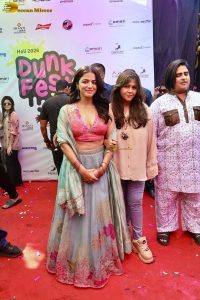Holi Splash Season 7 attended by Ekta Kapoor, Wamiqa Gabbi, and others
