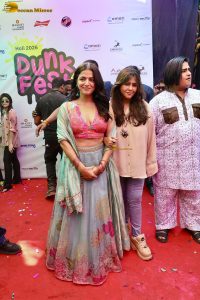 Holi Splash Season 7 attended by Ekta Kapoor, Wamiqa Gabbi, and others
