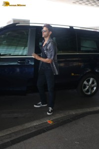 Bollywood Superstar Hrithik Roshan spotted at Mumbai Airport on May 27, 2023