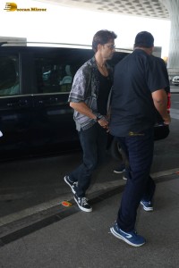 Bollywood Superstar Hrithik Roshan spotted at Mumbai Airport on May 27, 2023