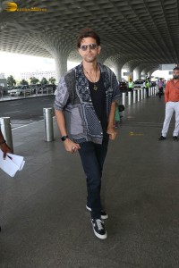 Bollywood Superstar Hrithik Roshan spotted at Mumbai Airport on May 27, 2023