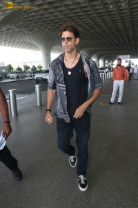 Bollywood Superstar Hrithik Roshan spotted at Mumbai Airport on May 27, 2023