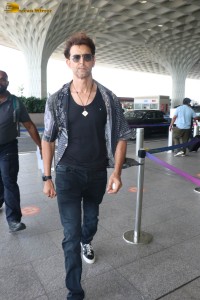 Bollywood Superstar Hrithik Roshan spotted at Mumbai Airport on May 27, 2023